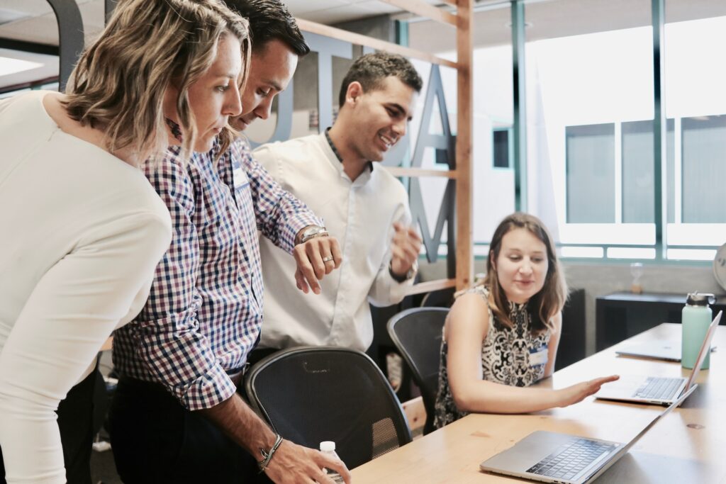 Employee experience stock photo